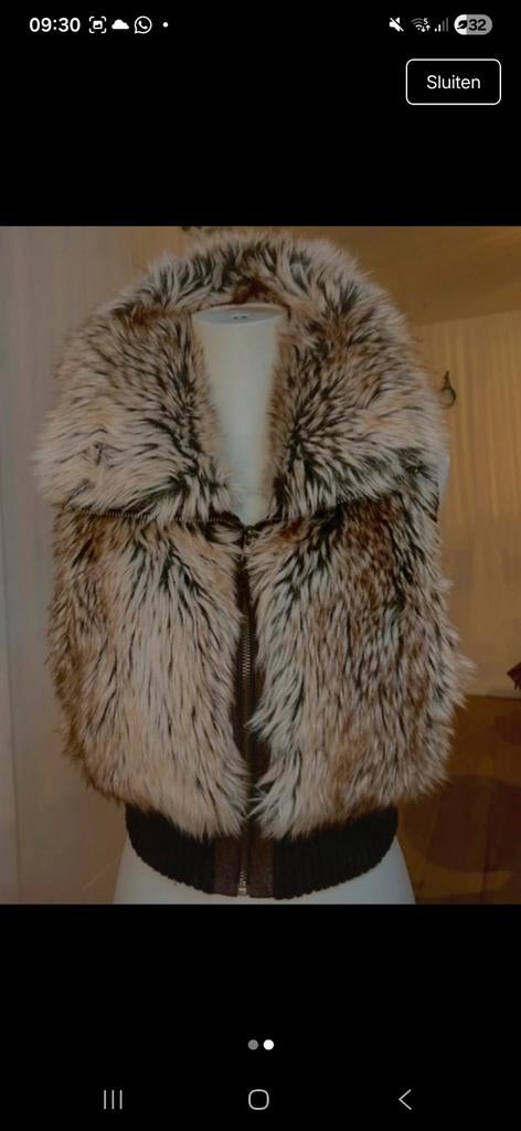 Mooi bontje van Clockhouse, maat 38, Kleding | Dames, Bodywarmers, Maat 38/40 (M), Bruin, Ophalen of Verzenden, Clockhouse