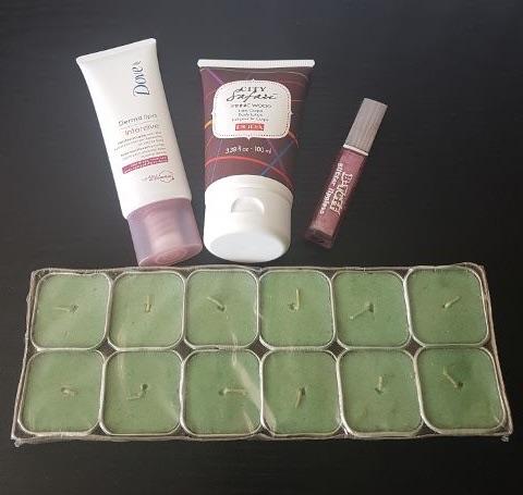 Giftset Pupa City Safari, Dove, lipgloss + theelichten nieuw, Verzenden, Nieuw, Bodylotion, Crème of Olie