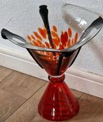 Prachtige zware murano stijl schaal/ vaas., Antiek en Kunst, Antiek | Glas en Kristal, Ophalen of Verzenden