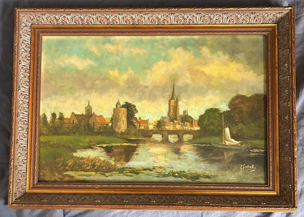 Minnewater Brugge, Antiek en Kunst, Ophalen of Verzenden