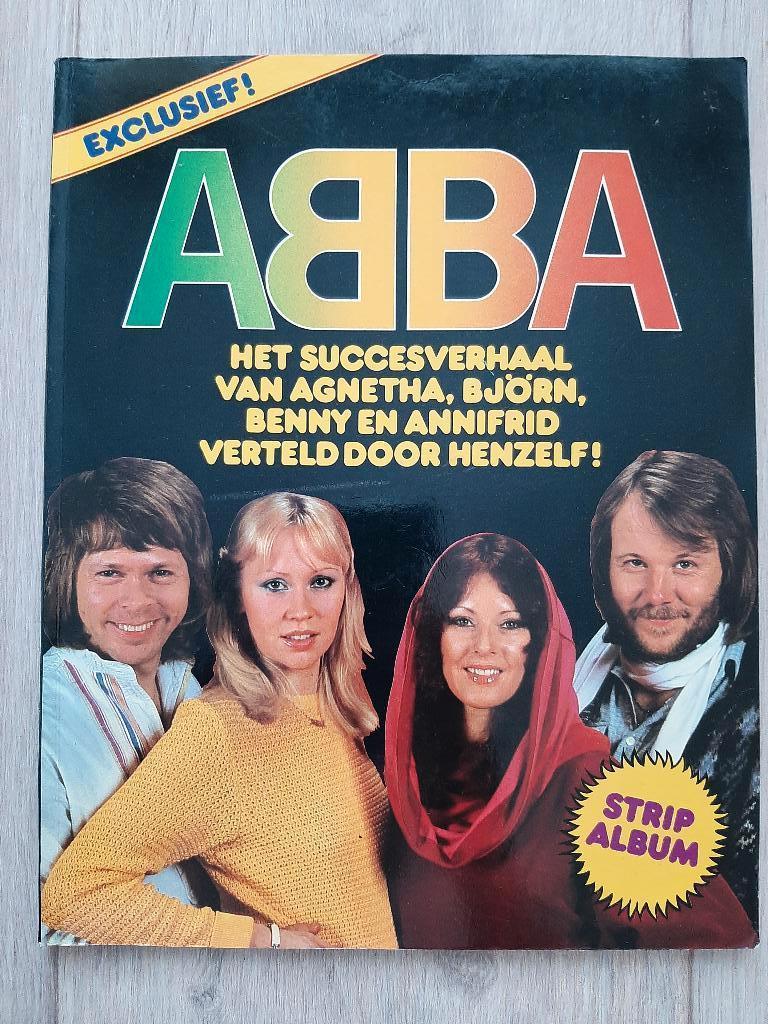 Stripboek stripalbum ABBA, het succesverhaal, Boeken, Stripboeken, Eén stripboek, Ophalen, Gelezen
