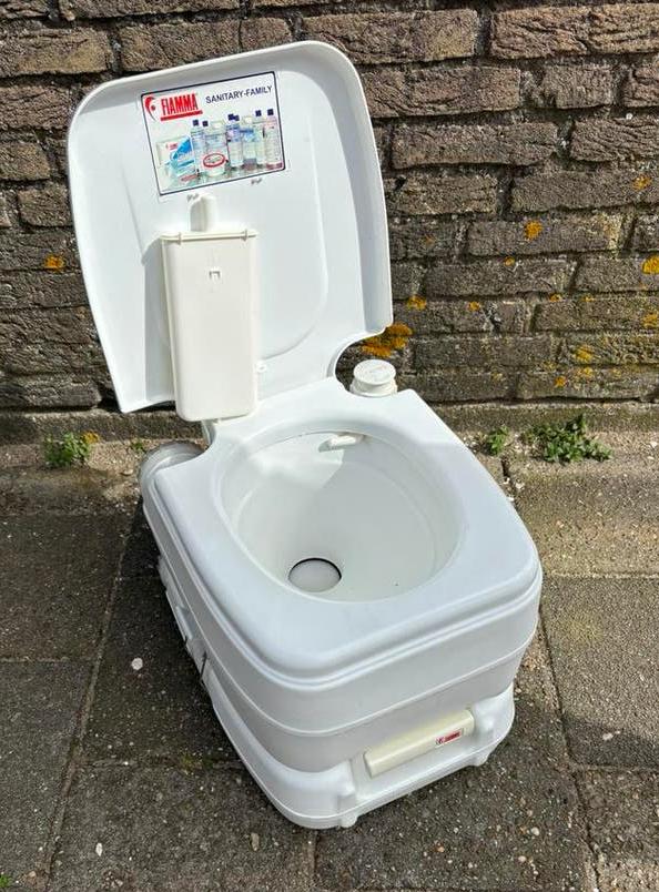 Fiamma Bi-Pot chemisch toilet voor caravan boot, auto, Caravans en Kamperen, Kampeeraccessoires, Ophalen of Verzenden, Gebruikt