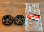 Traxxas All Star Black Chrome Wielen met Anaconda Banden, Overige merken, Auto, Groter dan 1:32, Nieuw