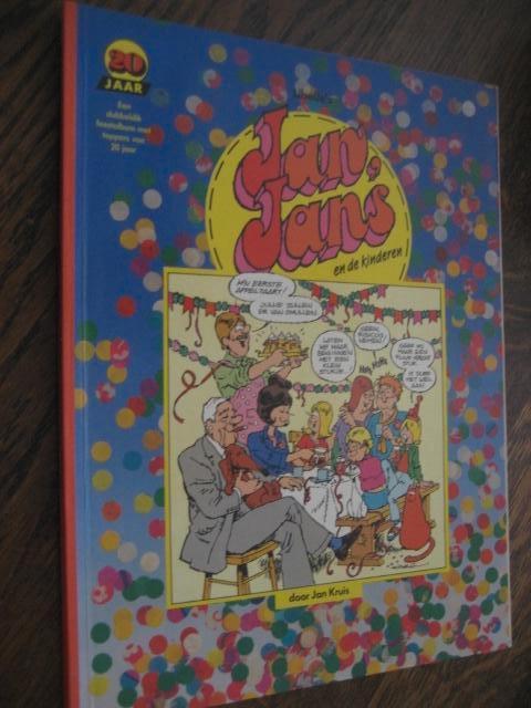 Jan jans en de kinderen 20 jaar 1e druk 1990, Boeken, Jan Kruis, Eén stripboek, Ophalen of Verzenden, Zo goed als nieuw