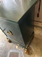 Oude antieke kluis brandkast, Huis en Inrichting, Brandblussers en Brandkasten, Ophalen, Gebruikt