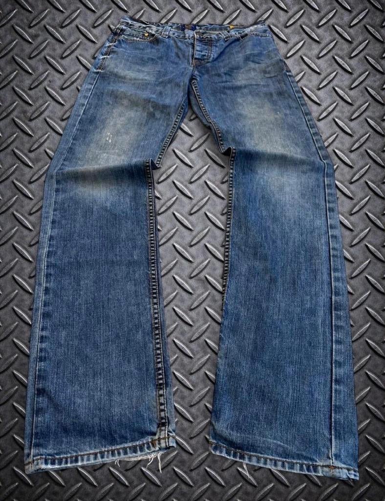 Petrol Industries Woody's 202 Jeans W33 L36, Ophalen of Verzenden, Zo goed als nieuw, Blauw, W33 - W34 (confectie 48/50)