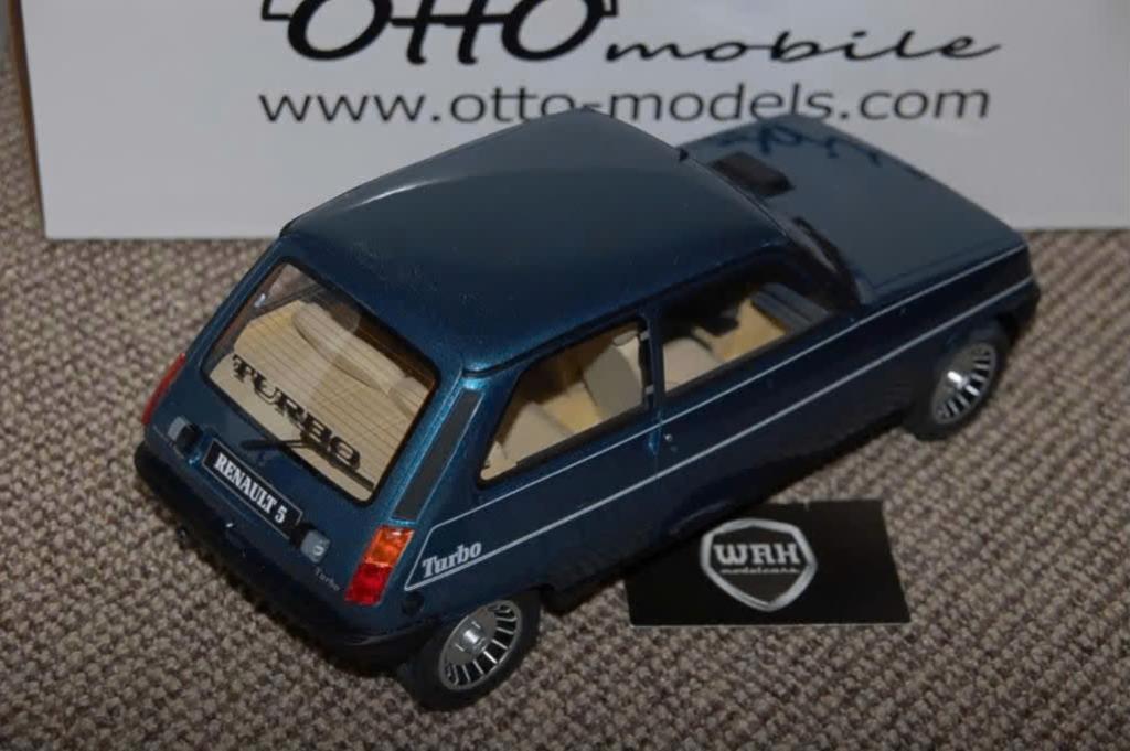 1:12 RENAULT 5 ALPINE TURBO blue Otto mobile G054 WRH, Hobby en Vrije tijd, Modelauto's | 1:5 tot 1:12, Verzenden, Zo goed als nieuw