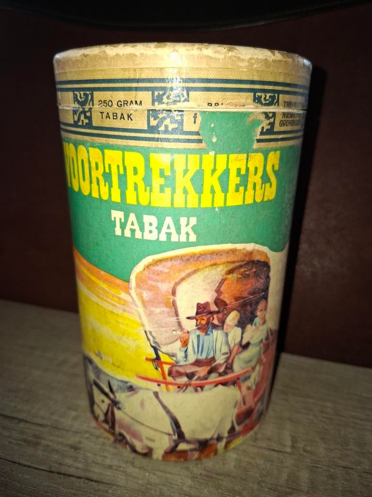 Vintage Voortrekkers Rooktabak Bus Theodorus Niemeyer, Ophalen of Verzenden, Gebruikt, Aansteker
