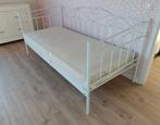 1 persoons bed, incl. matras, Huis en Inrichting, Slaapkamer | Bedden, Ophalen, Gebruikt, 90 cm, Eenpersoons