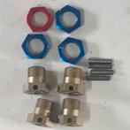 Losi 5ive wielmeenemers, pennen & moeren compleet (Rovan LT), Gebruikt, Onderdeel, Overige schalen, Overige typen