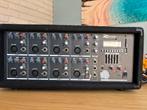 Power Dynamics PDM-C805A 8-kanaals Mixer met Versterker, Ophalen of Verzenden, Gebruikt, 5 tot 10 kanalen, Microfooningang