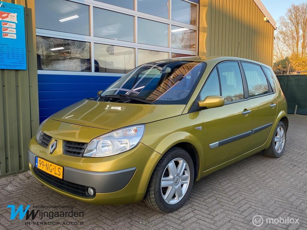 Renault Scenic 1.6-16V Dynamique Luxe|Cruise control|Airco|, Auto's, Voorwielaandrijving, Stof, Gebruikt, 1295 kg