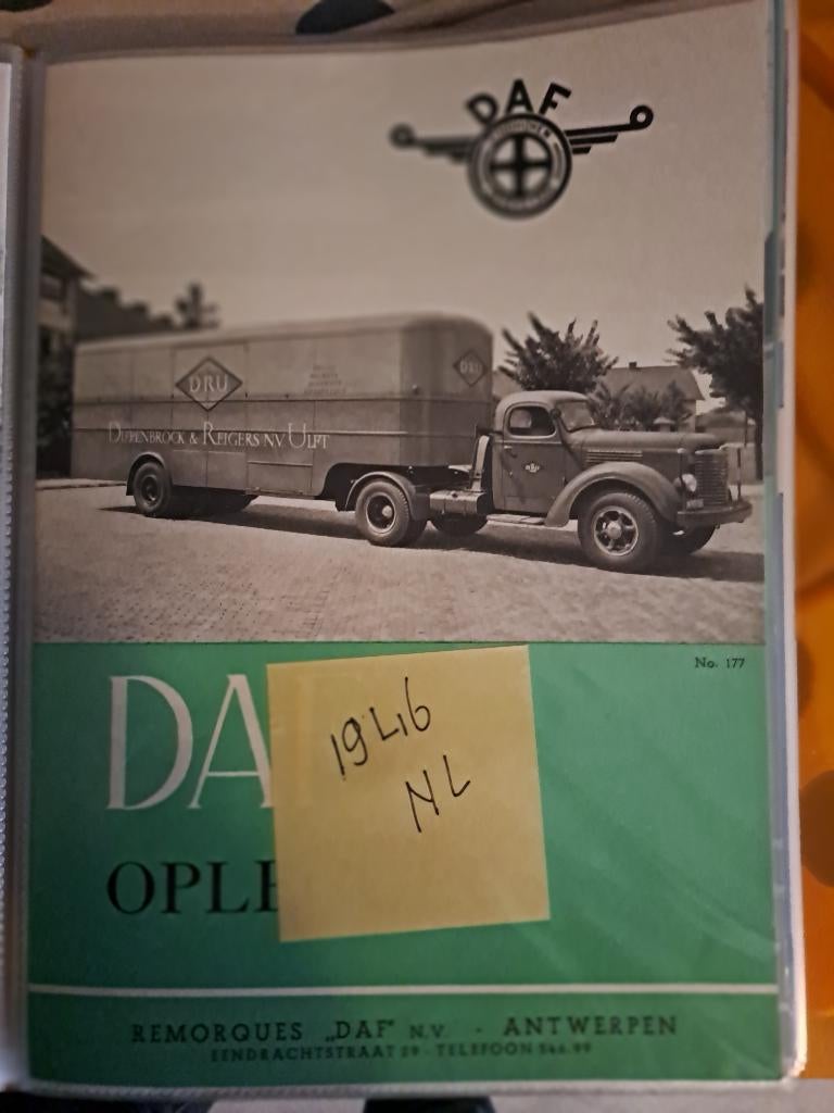 DAF FOLDER OPLEGGERS, Verzenden, Nieuw, Overige merken
