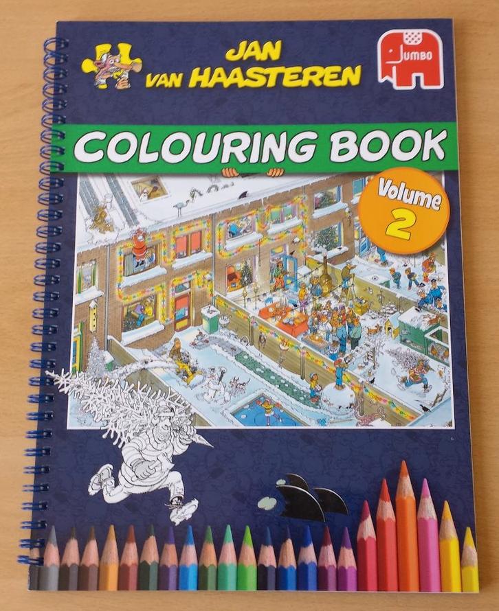 Jan van Haasteren Kleurboek nr.2 - Jumbo - 2016, Hobby en Vrije tijd, Tekenen, Zo goed als nieuw, Overige typen, Ophalen of Verzenden