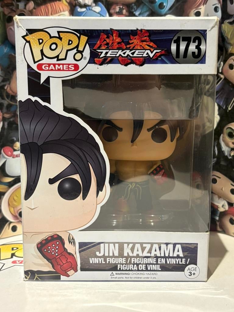 Funko pop Jin Kazama 173 van Tekken games, Ophalen of Verzenden, Zo goed als nieuw