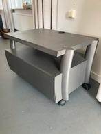 Leolux TV-meubel met lade en wielen - Modern design, Ophalen, Gebruikt, 100 tot 150 cm, Minder dan 100 cm
