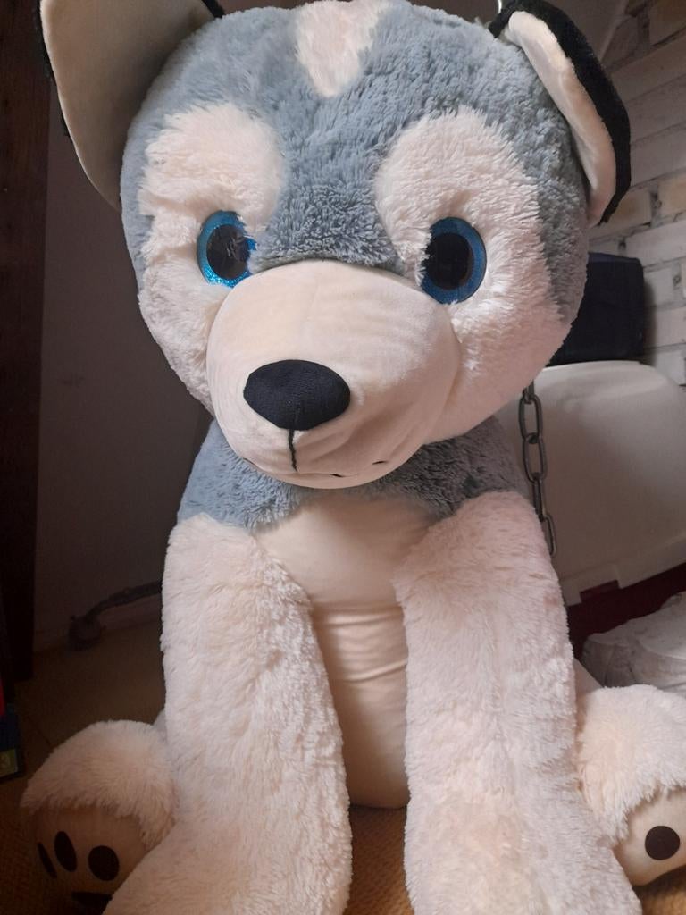 Mooie grote honden knuffel, Kinderen en Baby's, Speelgoed | Knuffels en Pluche, Ophalen of Verzenden, Nieuw, Hond