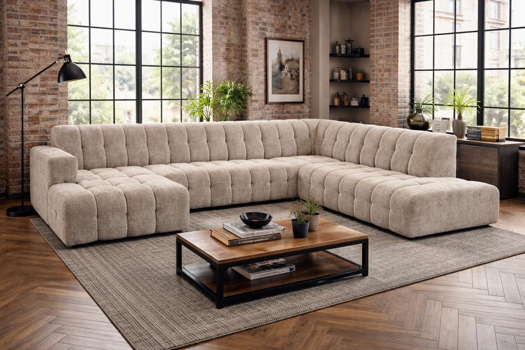 BANkENOUTLET, MEGA SCHERPE PRIJZEN, Hoekbank, Nieuw, Ophalen of Verzenden, Minder dan 150 cm