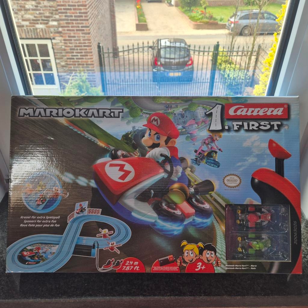 Carrera Mario Kart Racebaan - Nieuw in doos!, Racebaan, Carrera, Nieuw, Ophalen of Verzenden