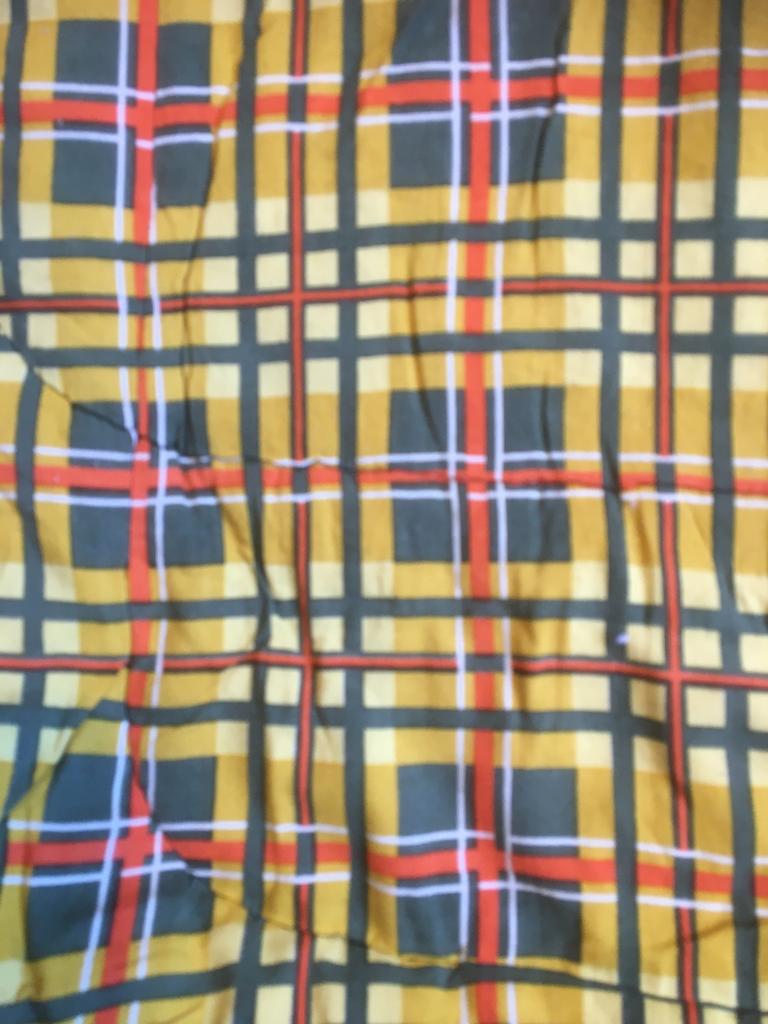 Vintage kleed 140 x 175 cm. Jaren 70, Hobby en Vrije tijd, Stoffen en Lappen, Overige kleuren, 120 cm of meer, Ophalen of Verzenden