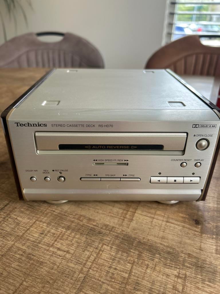 Technics Stereo Cassette Deck RS-HD70, Ophalen, Enkel, Auto-reverse