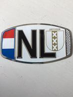 Sticker NL/Amsterdam (folierand), Verzenden, Zo goed als nieuw