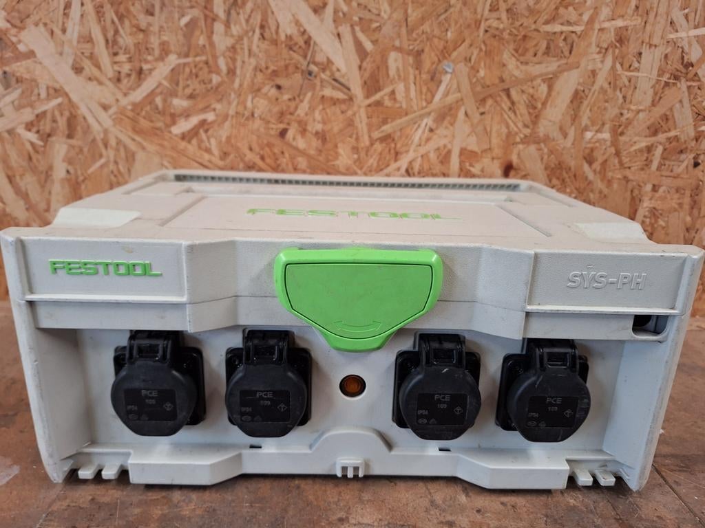 Festool SYS-PH Power Hub / Stroomverdeler, Doe-het-zelf en Verbouw, Elektra en Kabels, Ophalen of Verzenden, Gebruikt, Stopcontact
