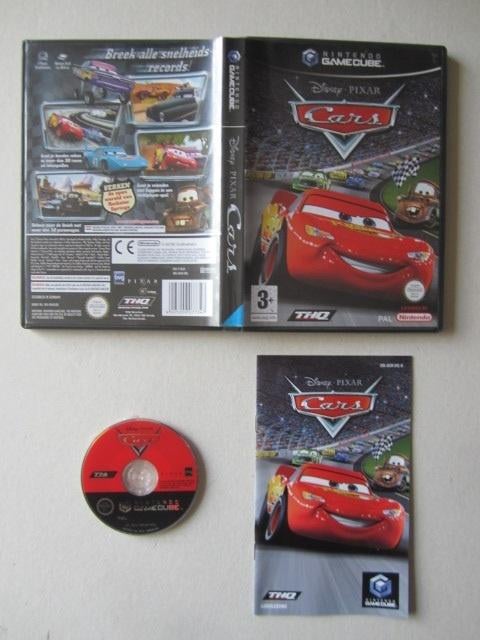 Cars (Disney) Nintendo Gamecube, Spelcomputers en Games, Games | Nintendo GameCube, Gebruikt, Racen en Vliegen, Ophalen of Verzenden