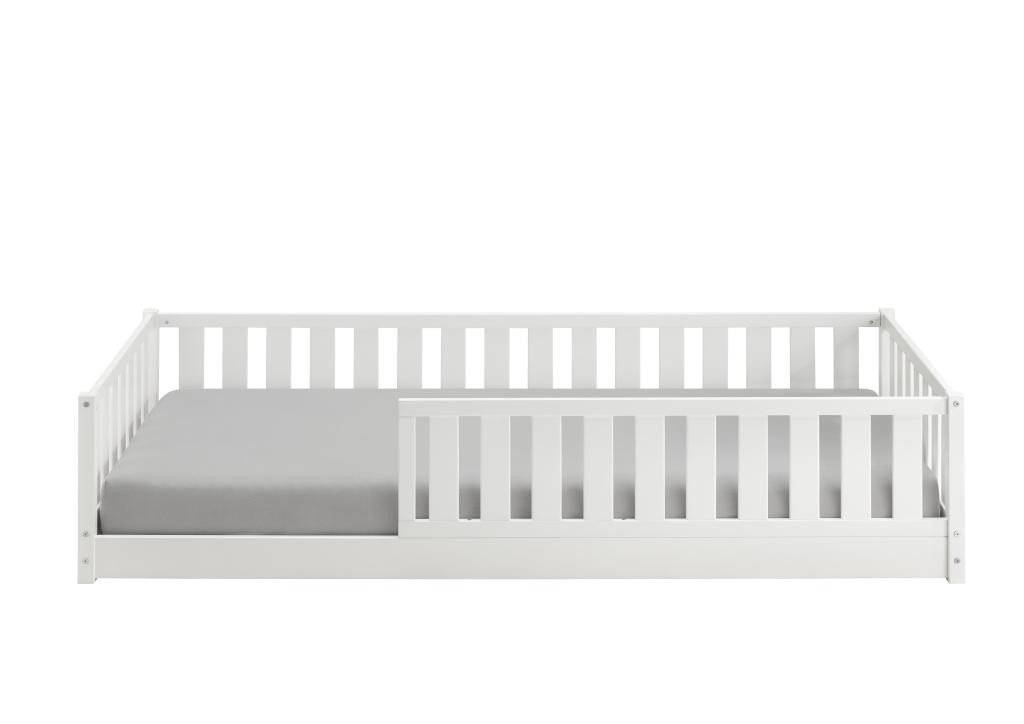 Fenna vloerbed - 90x200 - Wit, Kinderen en Baby's, Kinderkamer | Bedden, Niet ingevuld, Niet ingevuld, Niet ingevuld