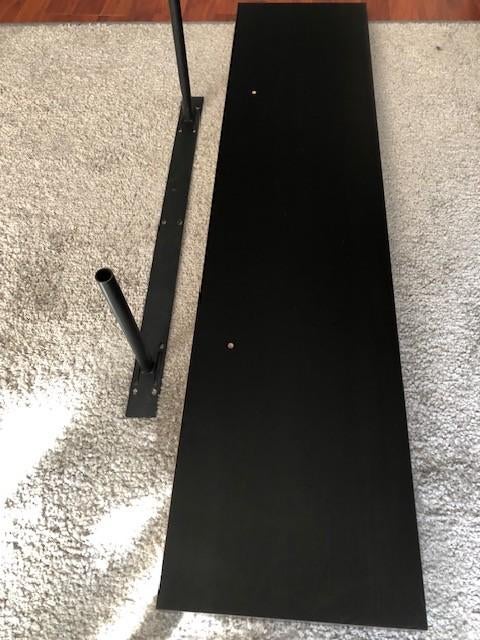 IKEA Lack wandplank zwartbruin 110x26cm, Huis en Inrichting, Ophalen, Gebruikt