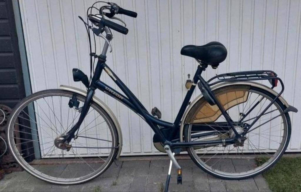 Mooi union damesfiets, Fietsen en Brommers, Minder dan 10 versnellingen, Gebruikt, 56 cm of meer, Ophalen