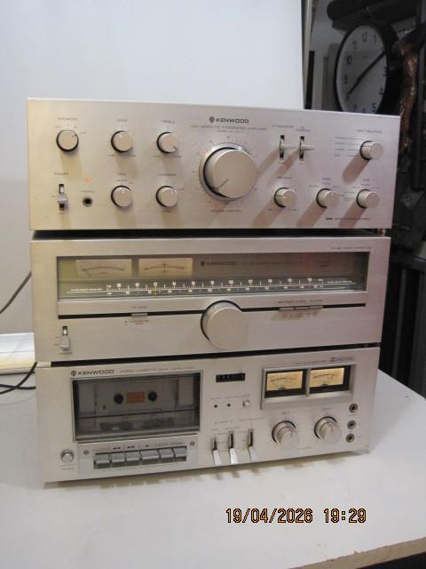 kenwood KA-601 KX-650 KT-615 opknapper stereo (386), Audio, Tv en Foto, Tuner of Radio, Gebruikt, Losse componenten, Ophalen