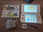 New Nintendo 2DS XL + 2 Spellen, Spelcomputers en Games, Ophalen of Verzenden, Gebruikt, Met games, Wit