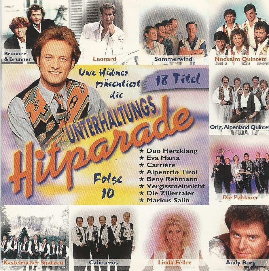 Die Unterhaltungs Hitparade - Folge 10 / Uwe Hübner = 0,99, Ophalen of Verzenden, Zo goed als nieuw