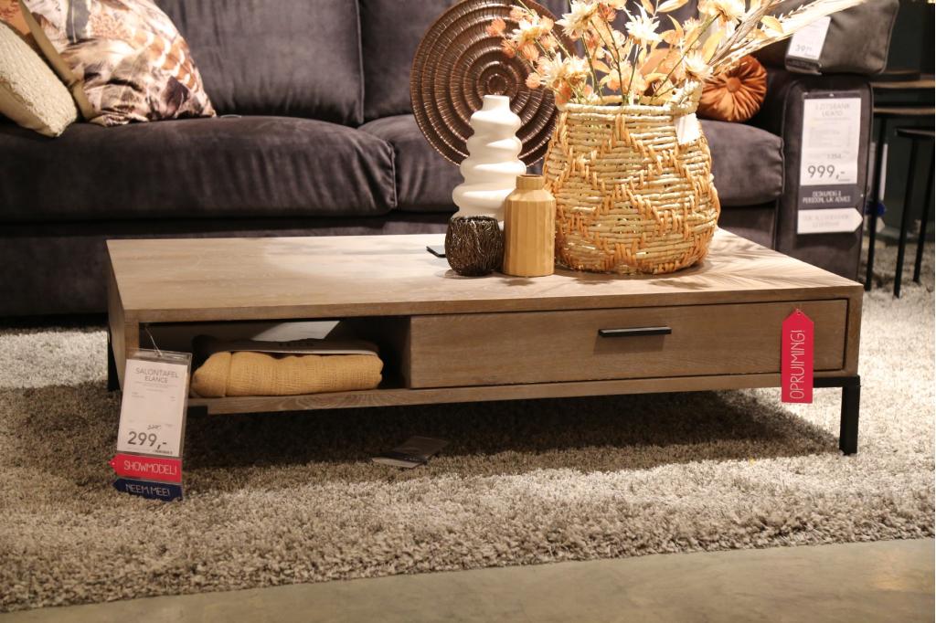 Salontafel Elance - eikenhout - Pronto Wonen, Niet ingevuld, Niet ingevuld, Niet ingevuld