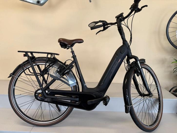 Gazelle grenoble c8 49cm lage instap black, Fietsen en Brommers, Fietsen | Dames | Damesfietsen, Zo goed als nieuw, Gazelle, Versnellingen