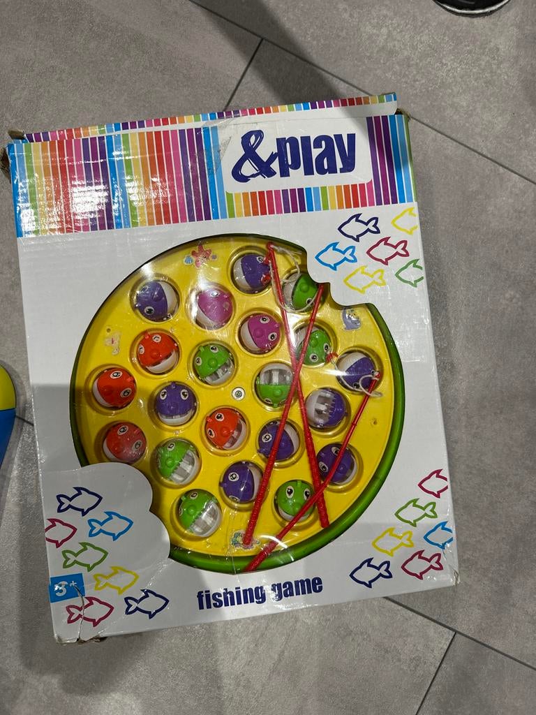 &play fishing game spelletjes, Kinderen en Baby's, Ophalen of Verzenden, Gebruikt, Jongen of Meisje