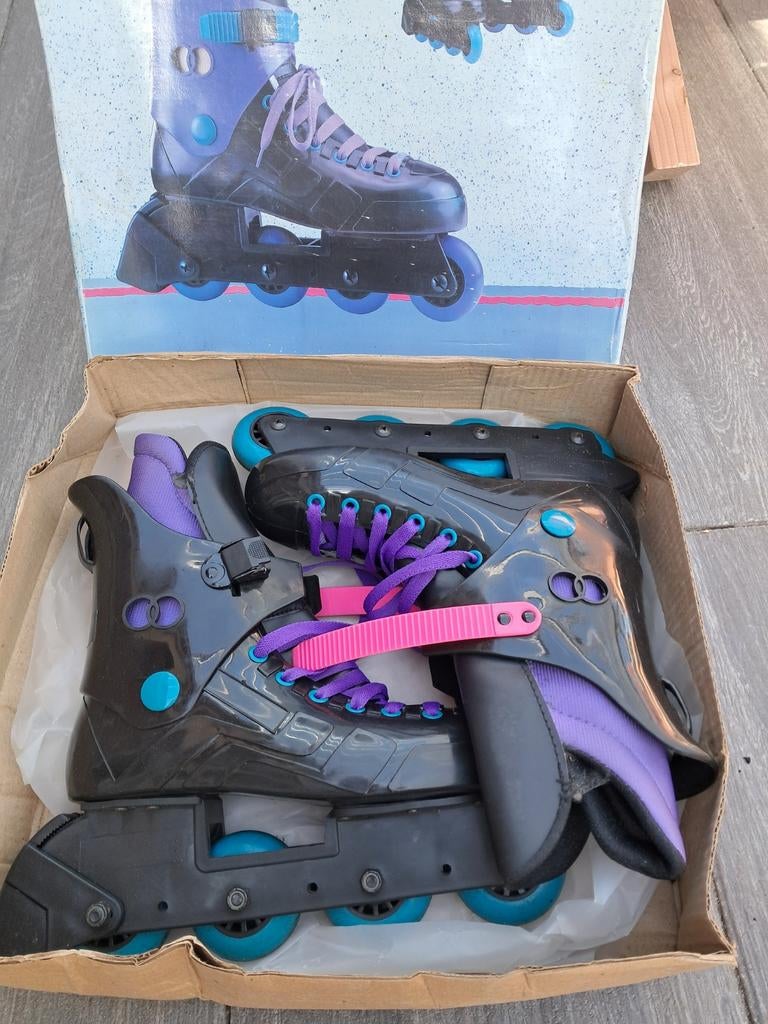 Skeelers maat 40 kleur zwart., Sport en Fitness, Ophalen