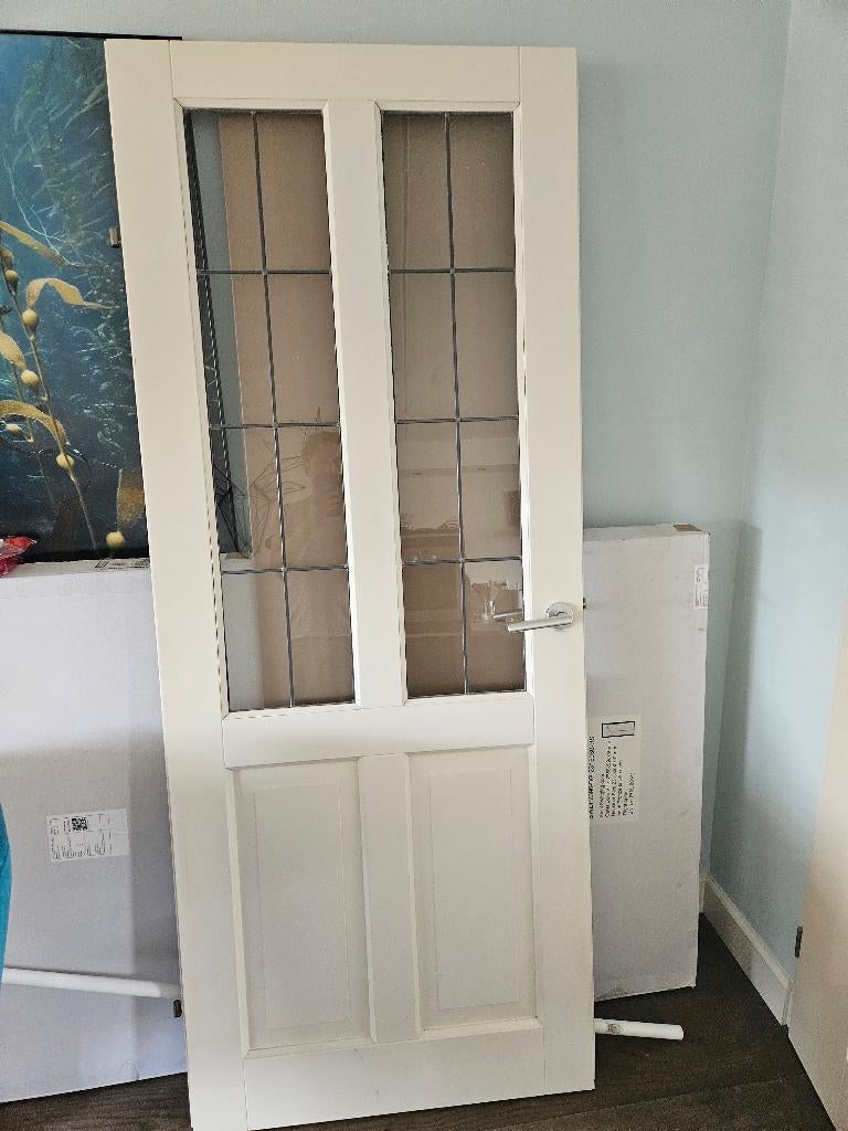 Opdekdeur binnendeur, Ophalen, Gebruikt, Binnendeur, 200 tot 215 cm