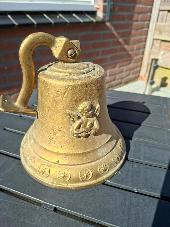 Mooie Koperen/ Bronzen Bel, Antiek en Kunst, Antiek | Koper en Brons, Koper, Ophalen of Verzenden