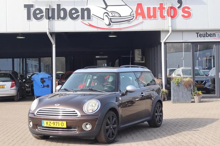 Mini Mini Clubman 1.6 Cooper Panoramadak, Stoelverwarming, E, Auto's, Mini, Bedrijf, Te koop, Clubman, ABS, Airbags, Alarm, Boordcomputer