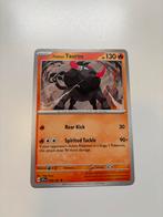 Pokemon kaart Paldean Tauros 018/191, Ophalen, Zo goed als nieuw, Losse kaart