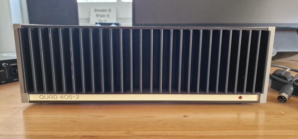 QUAD 405 II vintage high end versterker, Ophalen of Verzenden, Gebruikt, 120 watt of meer, Overige merken