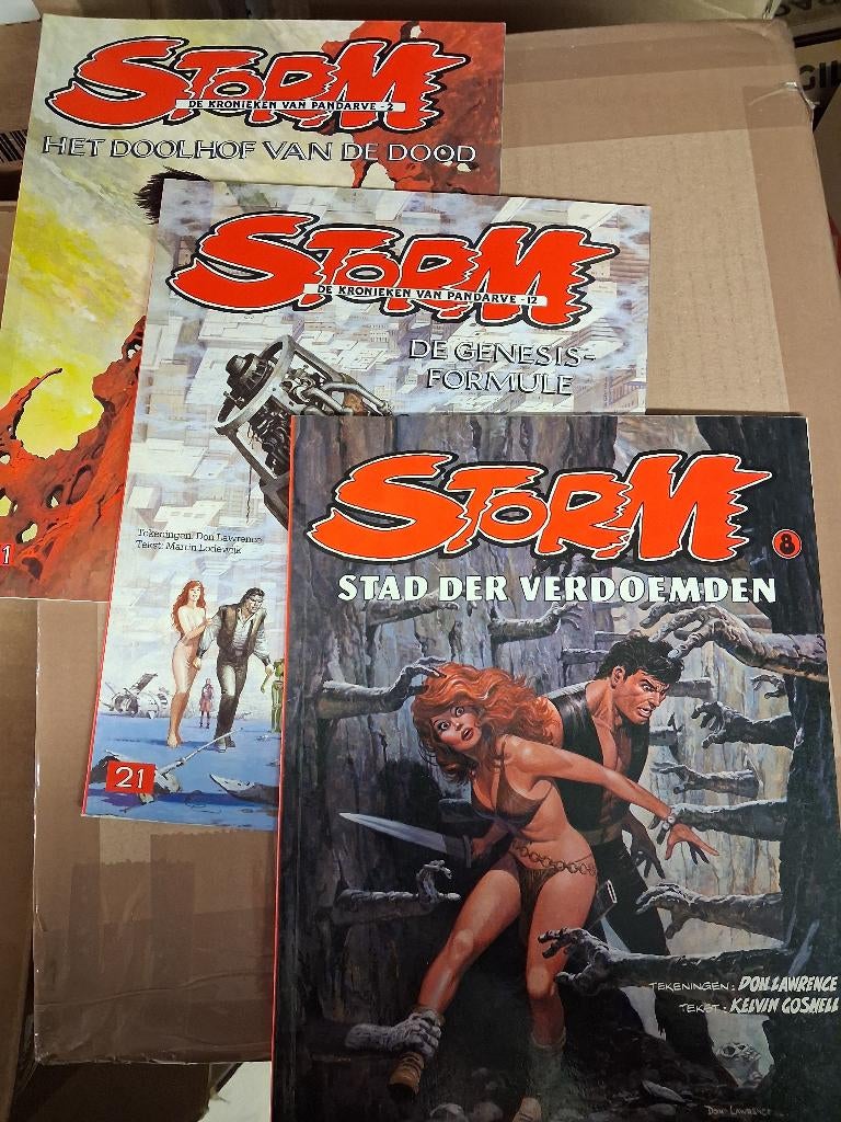 5 strips te koop (Tom Poes, Storm...), Boeken, Strips | Comics, Gelezen, Marten Toonder, Europa, Ophalen of Verzenden