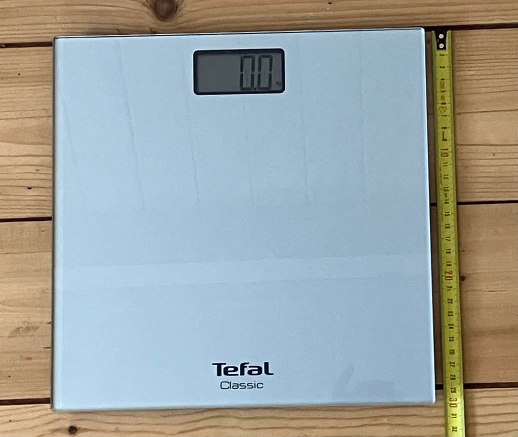 Tefal weegschaal, Gebruikt, 100 kg of meer, Ophalen of Verzenden, Personenweegschaal