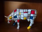 Cow Parade Moondrian Large - Perfecte Staat, Ophalen, Zo goed als nieuw, Beeldje of Figuurtje