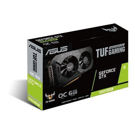 ASUS TUF Gaming GeForce GTX 1660 Super OC 6GB, Computers en Software, Videokaarten, Gebruikt, Nvidia, PCI-Express 3.0, GDDR6, HDMI