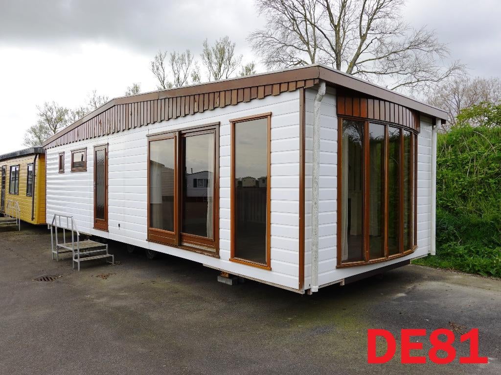 Chalet met gespiegelde indeling met 3 slk en dubbel glas, Tot en met 6