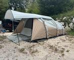 QUECHUA Air Seconds 5.2 F&B inclusief luifel en accessoires, Caravans en Kamperen, Tenten, Ophalen, Zo goed als nieuw, Tot en met 4