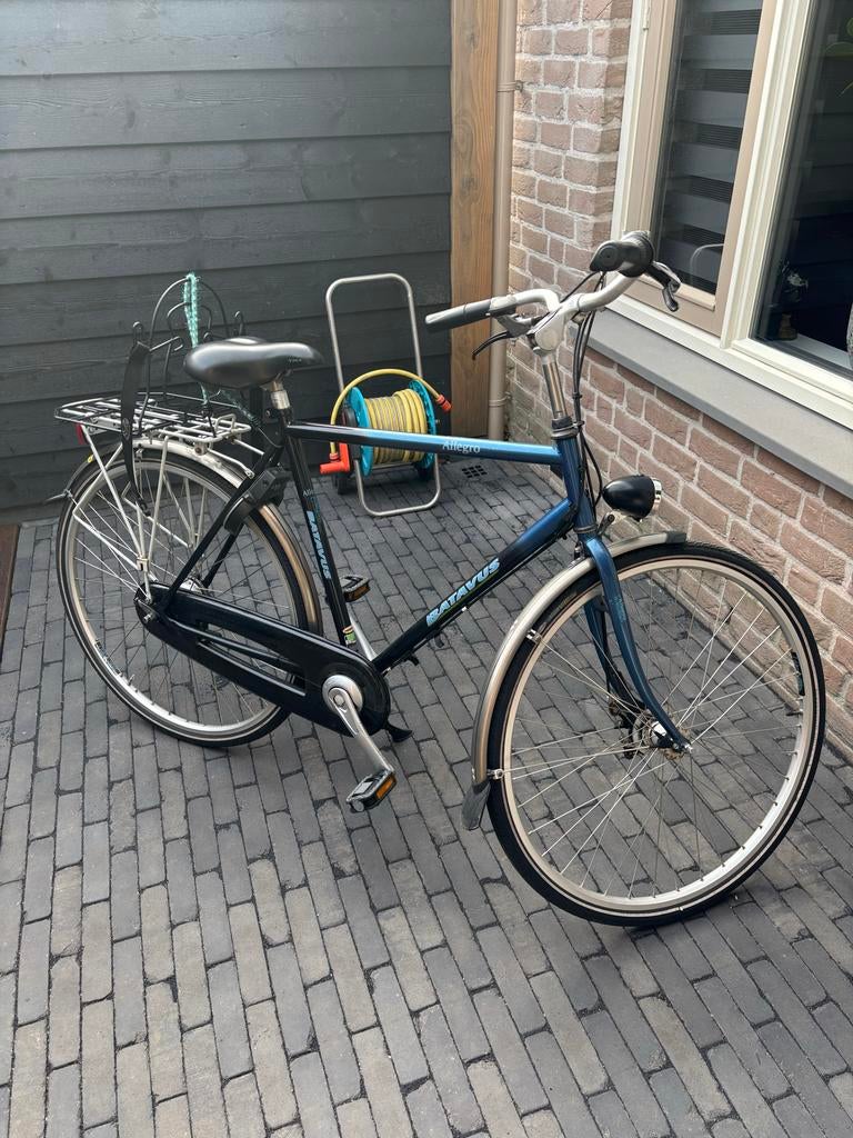 Batavus Allegro herenfiets, Fietsen en Brommers, Fietsen | Heren | Herenfietsen, Ophalen, Gebruikt, Versnellingen, Batavus